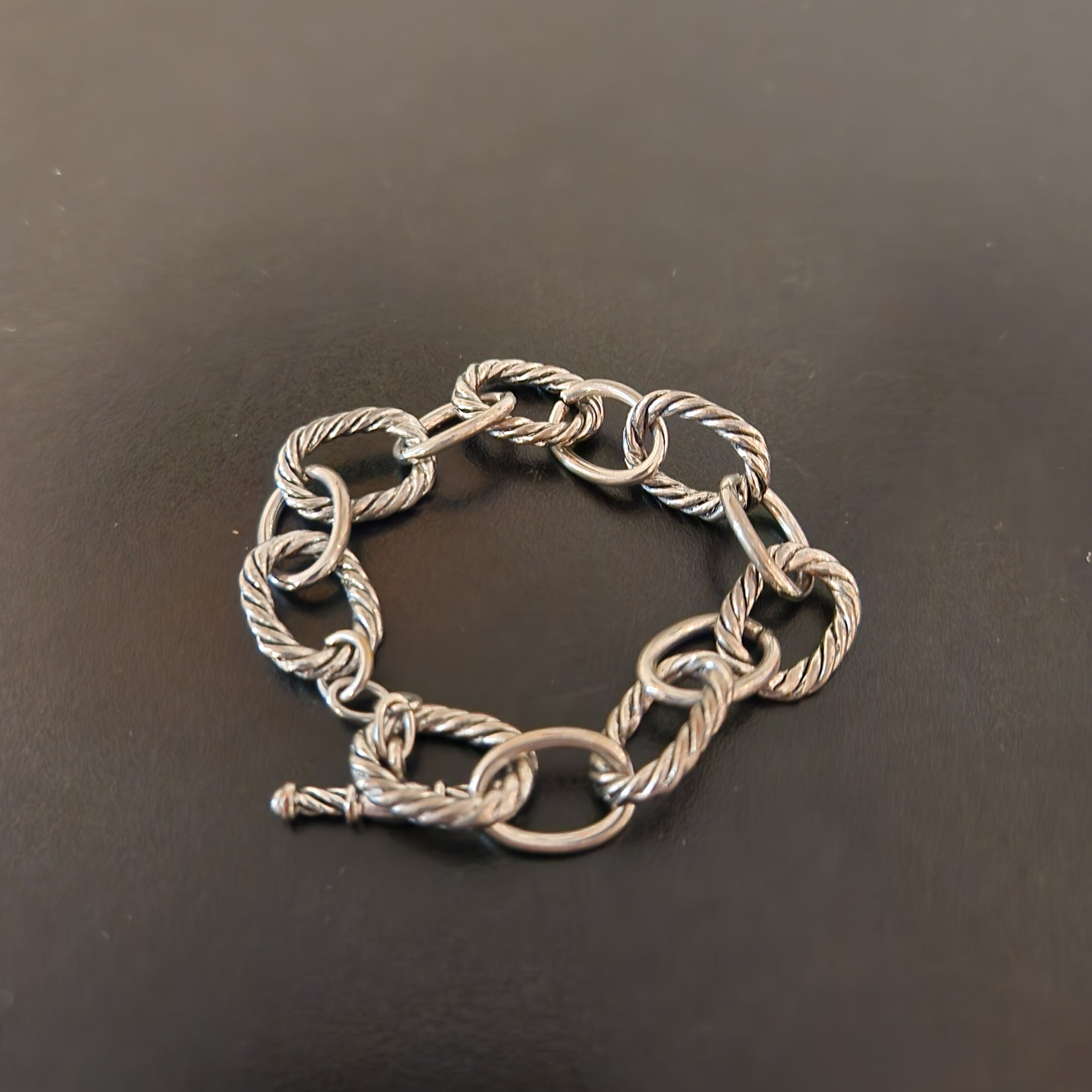 Stainless Steel Silver Chain Link Bracelet